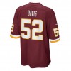 Herren Washington Football Team Trikot Jamin Davis 52 Nike Rot 2021 NFL Draft